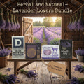The Soap Improv® Herbal and Natural- Lavender Lovers Bundle- When Your Nervous System Needs a Day Off •1½ Pounds total•