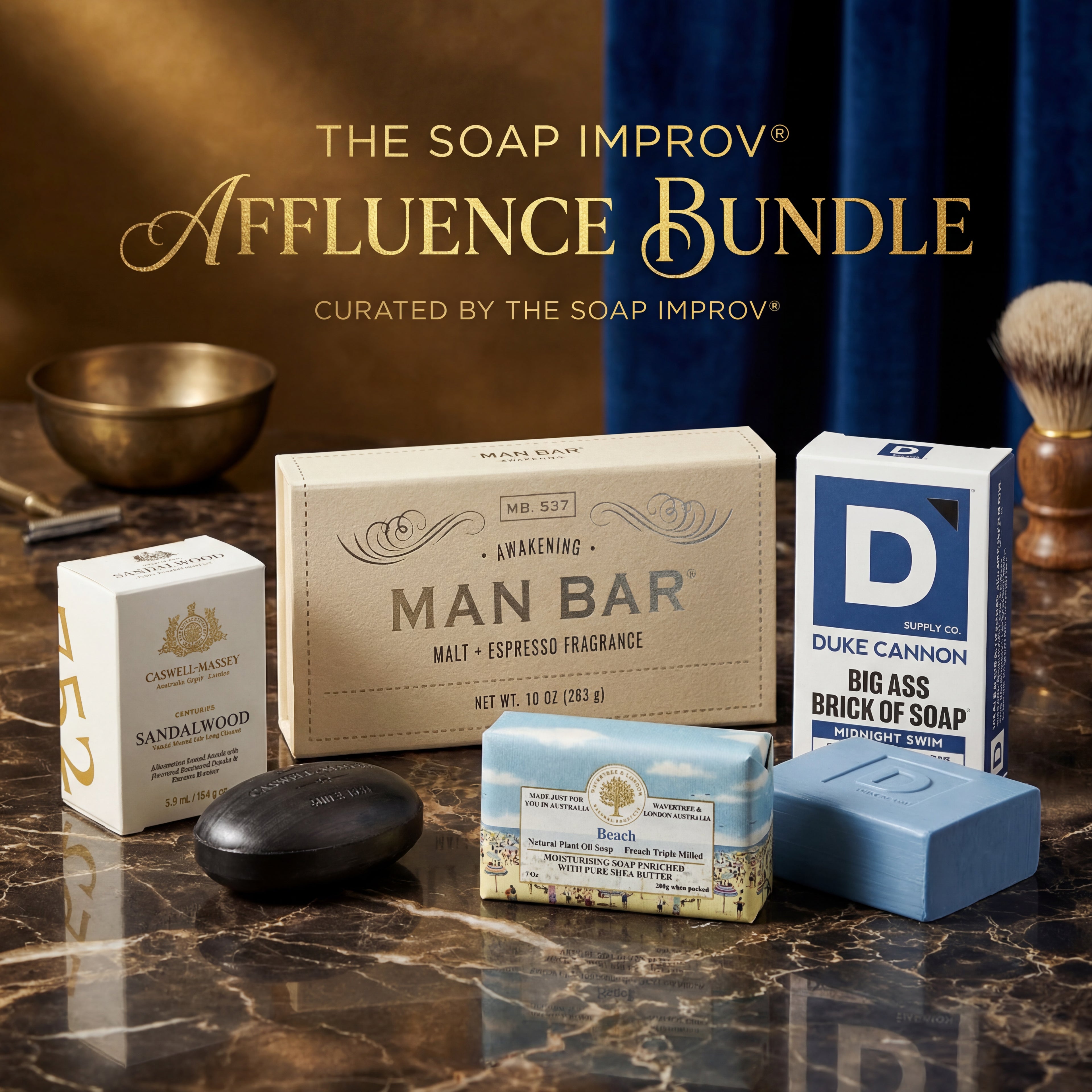 The Soap Improv® Affluence Bundle- The Long View •2+ lbs. of Premium Soap•