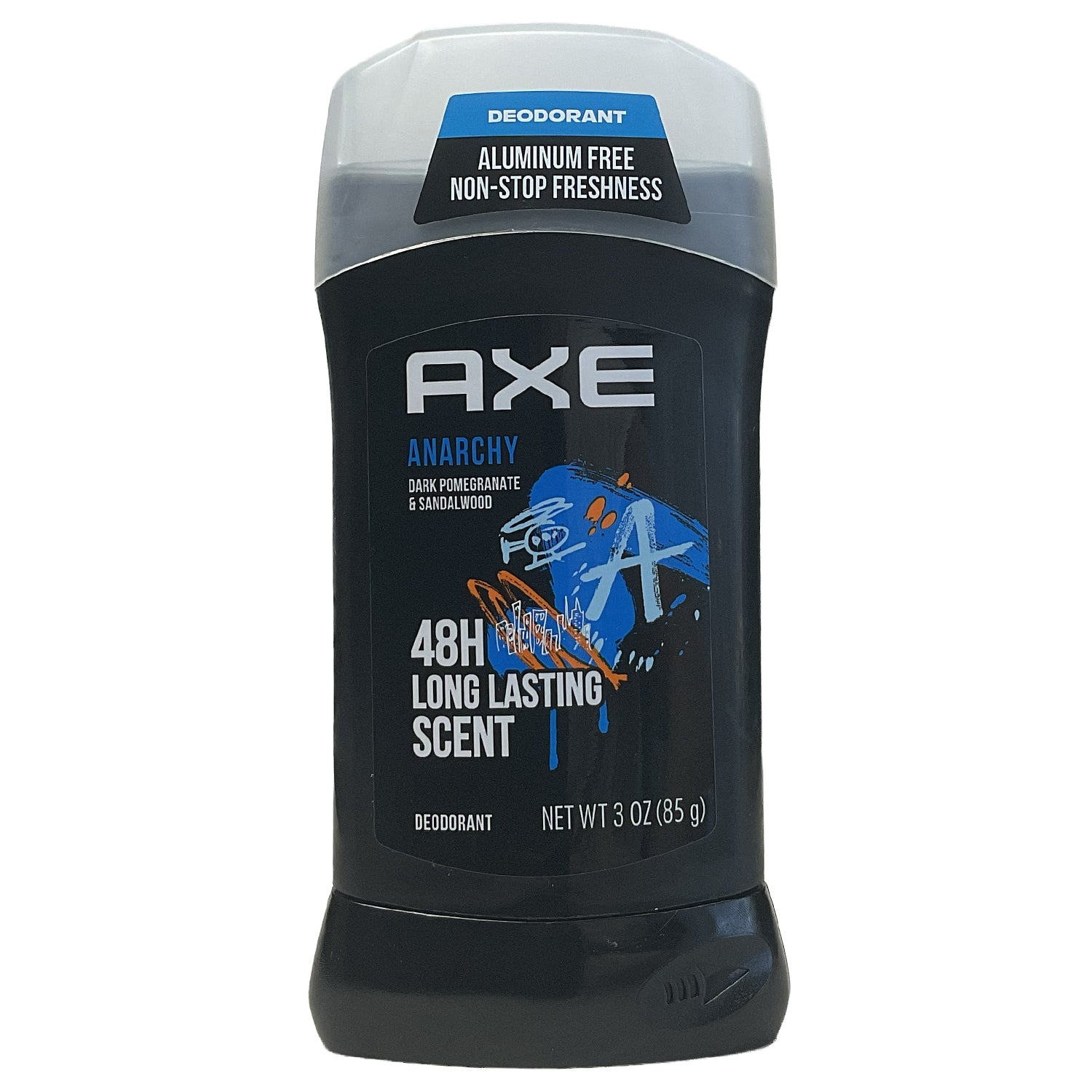 Axe® Deodorant Solid •Anarchy• Dark Pomegranate & Sandalwood- 48H Long Lasting Scent 3 oz.