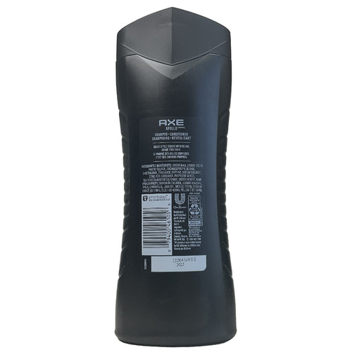 Axe® Hair 2 in 1 Shampoo + Conditioner •Apollo• Clean & Strong 16 fl. oz.