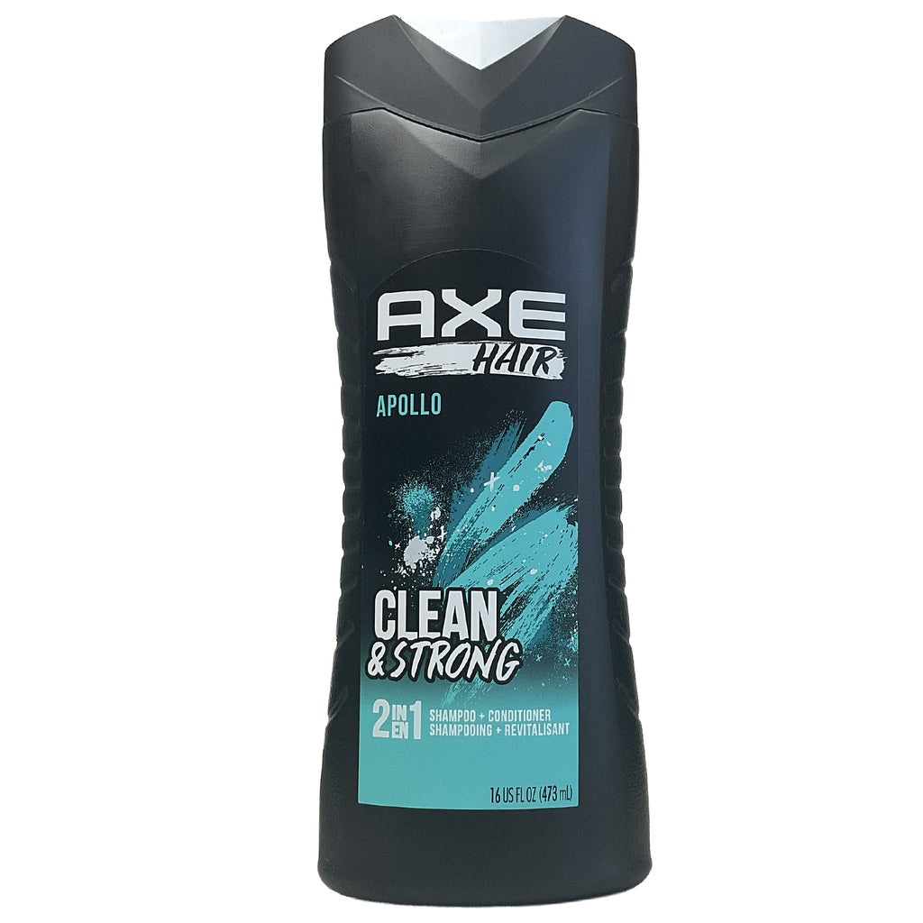 Axe® Hair 2 in 1 Shampoo + Conditioner •Apollo• Clean & Strong 16 fl. oz.