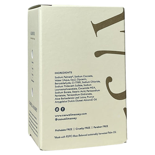 Caswell-Massey •Almond• Bar Soap 5.8 oz.