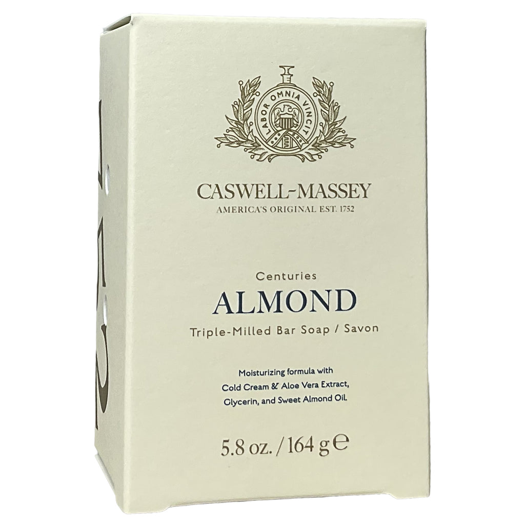 Caswell-Massey •Almond• Bar Soap 5.8 oz.