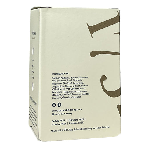 Caswell-Massey •Lavender• Bar Soap 5.8 oz.