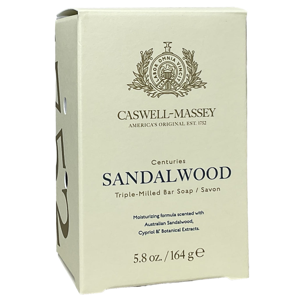 Caswell-Massey •Sandalwood• Bar Soap 5.8 oz.