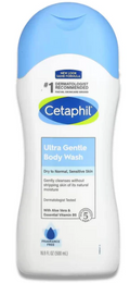 Cetaphil- Ultra Gentle Body Wash- Fragrance Free- 16.9oz.