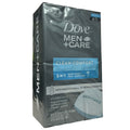 Dove® Men+Care Bar •Clean Comfort• Hydrating- 3 in 1 •Hand and Body + Face + Shave Bar• Qty. 6- 3.75 oz. bars