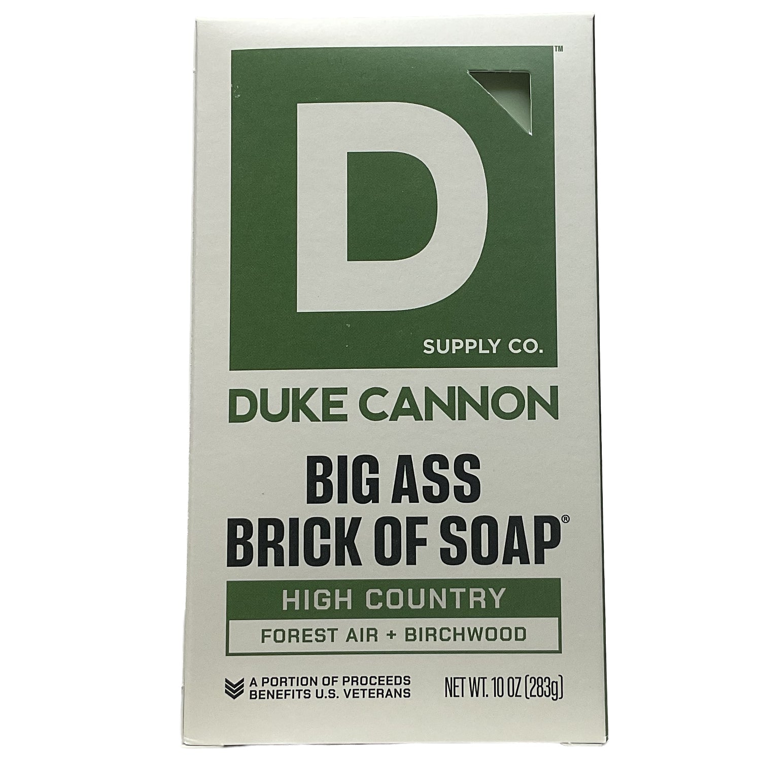 Duke Cannon® Big Ass Brick of Soap® •High Country• Forest Air + Birchwood 10 oz.