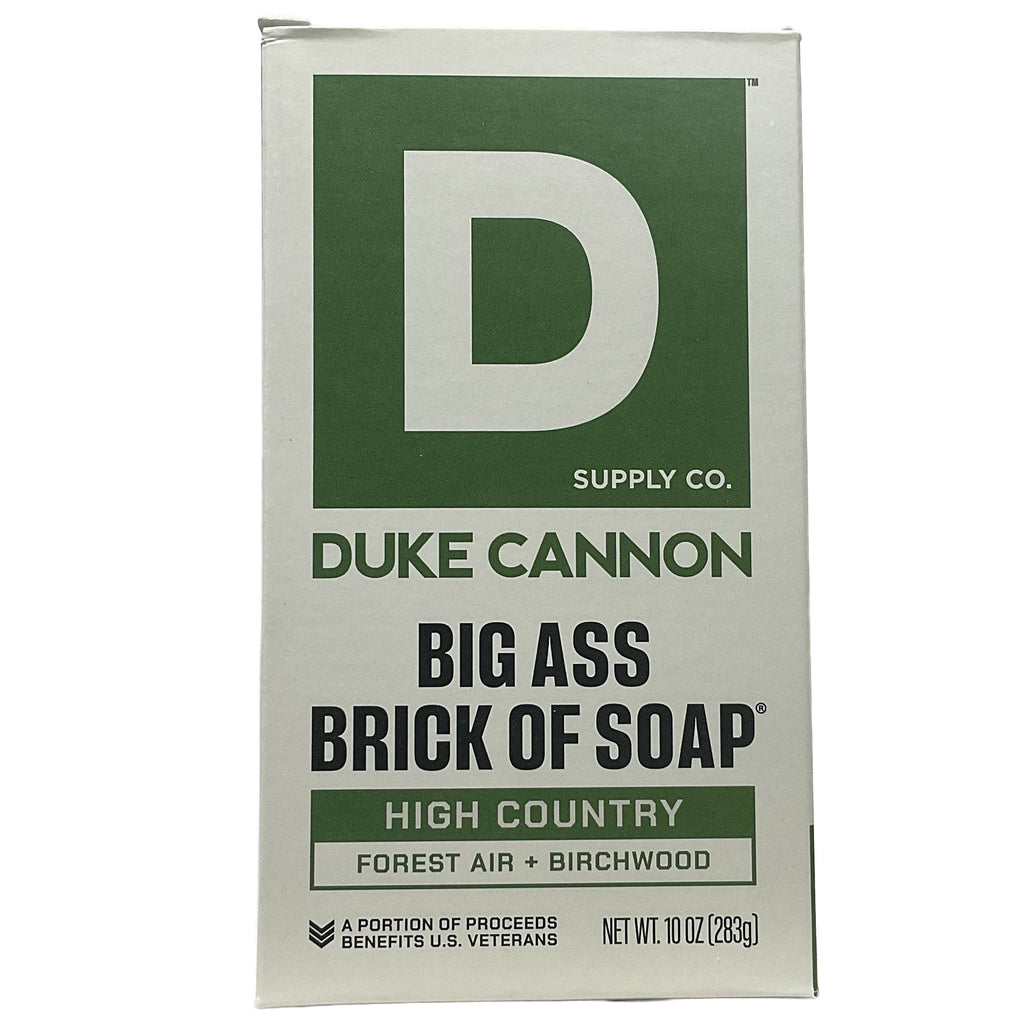 Duke Cannon® Big Ass Brick of Soap® •High Country• Forest Air + Birchwood 10 oz.