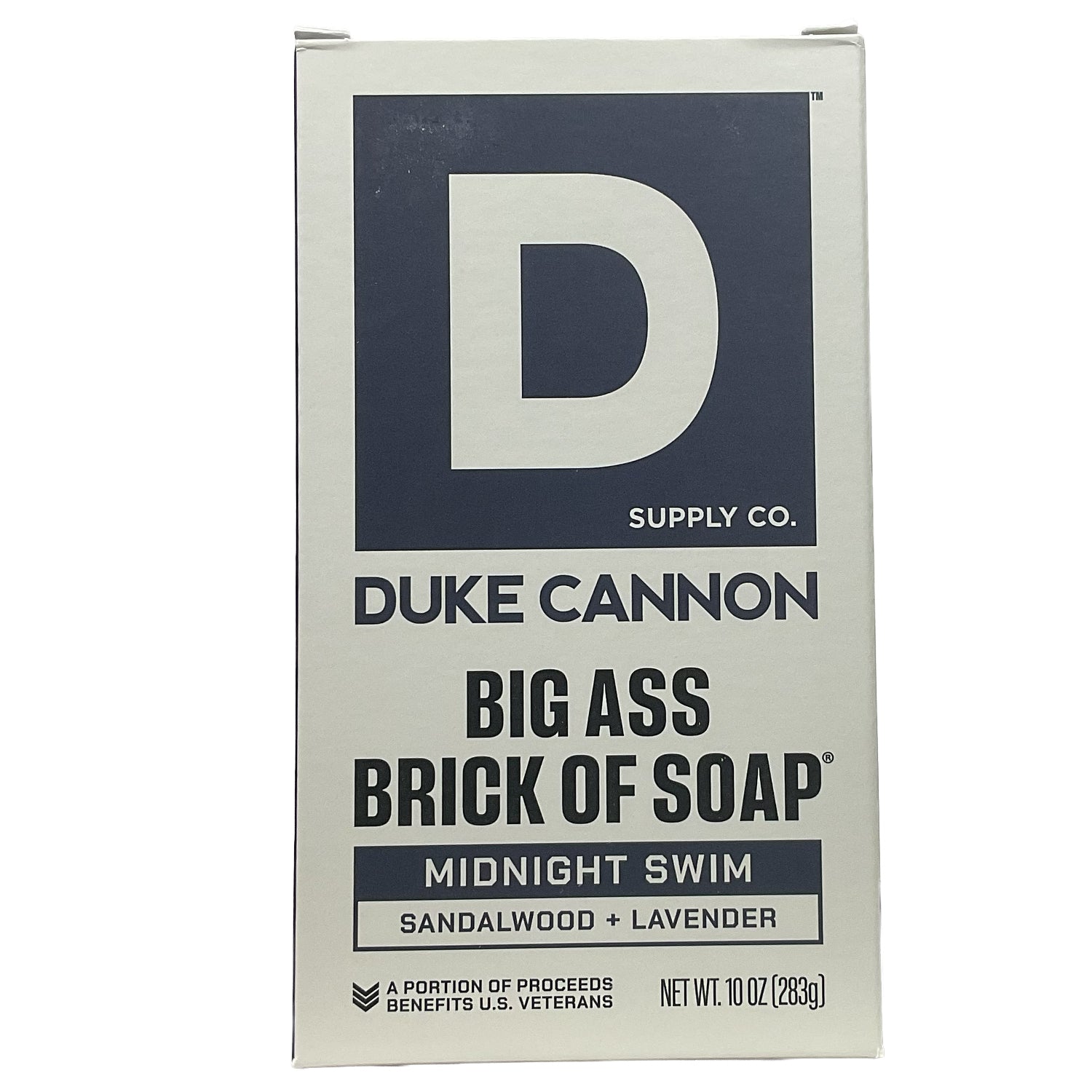 Duke Cannon® Big Ass Brick of Soap® •Midnight Swim• Sandalwood + Lavender 10 oz.