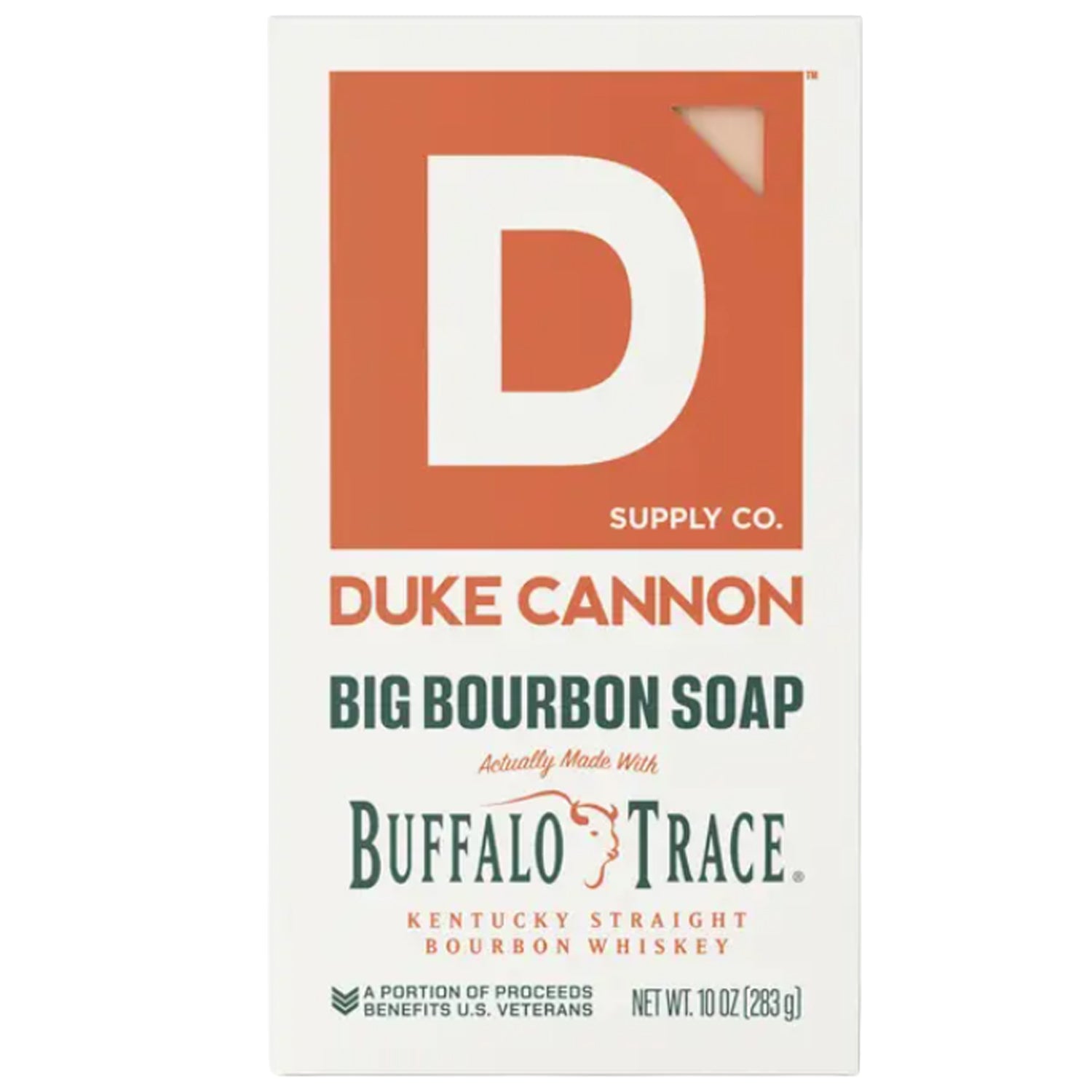 Duke Cannon® Big Bourbon Soap- Made with Buffalo Trace® Bourbon 10 oz.