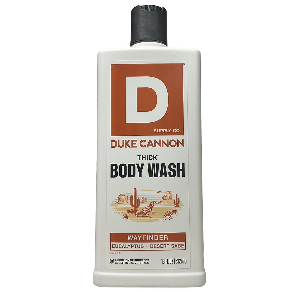 Duke Cannon® Thick Body Wash •Wayfinder• Eucalyptus + Desert Sage 18 fl. oz.