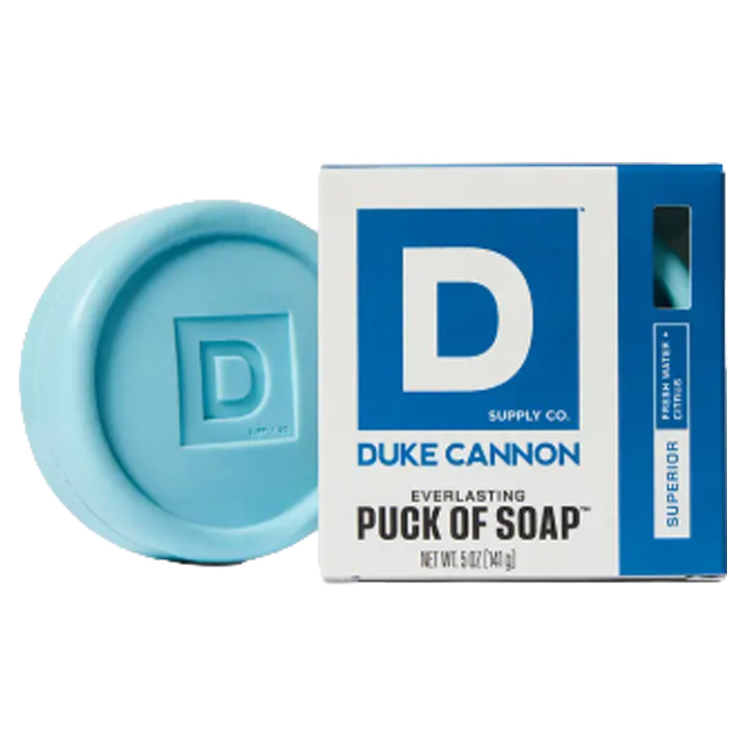 Duke Cannon® Everlasting Puck of Soap® Fresh Water + Citrus 5 oz.