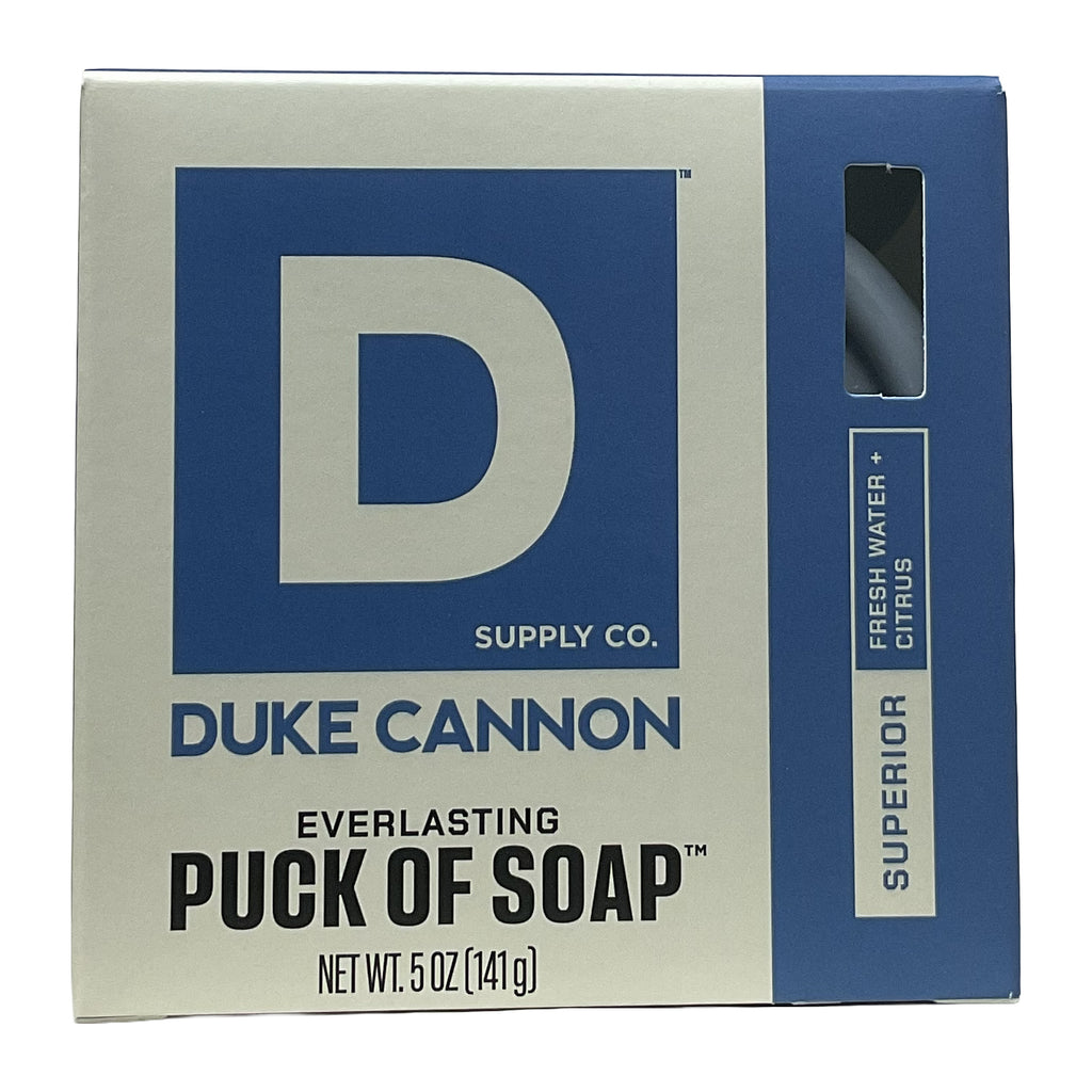 Duke Cannon® Everlasting Puck of Soap® Fresh Water + Citrus 5 oz.