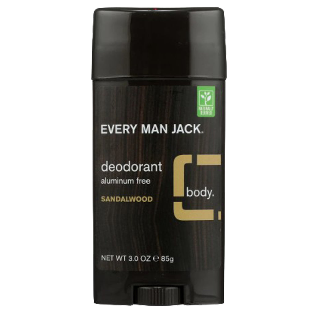 Every Man Jack® Body Deodorant - Sandalwood - Aluminum Free - 3 Oz