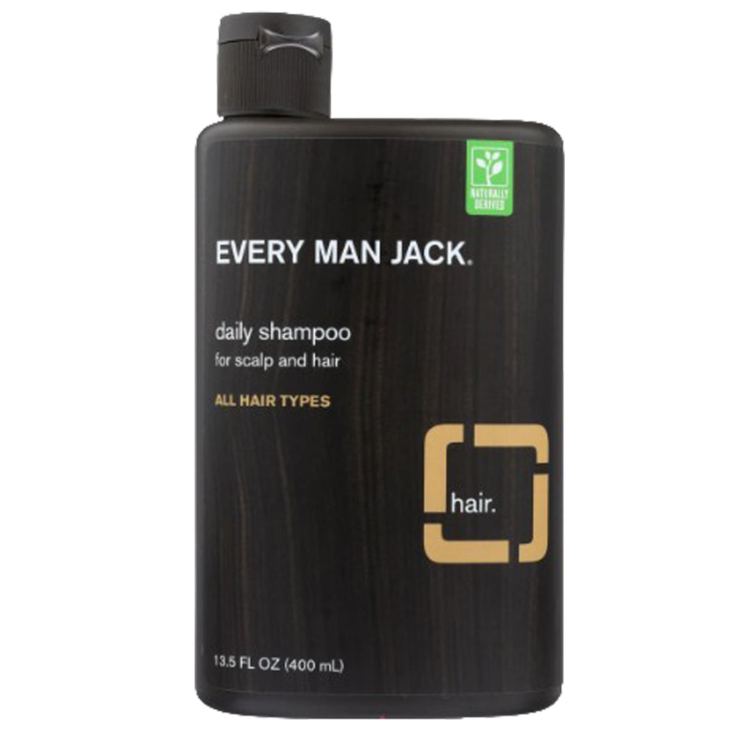 Every Man Jack® Daily Shampoo - Scalp And Hair - All Hair Types - Sandalwood - 13.5 Oz