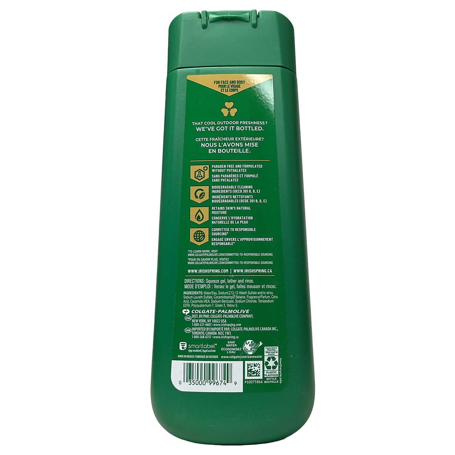 Irish Spring® Body Wash •Original• 24HR Fresh 20 fl. oz.