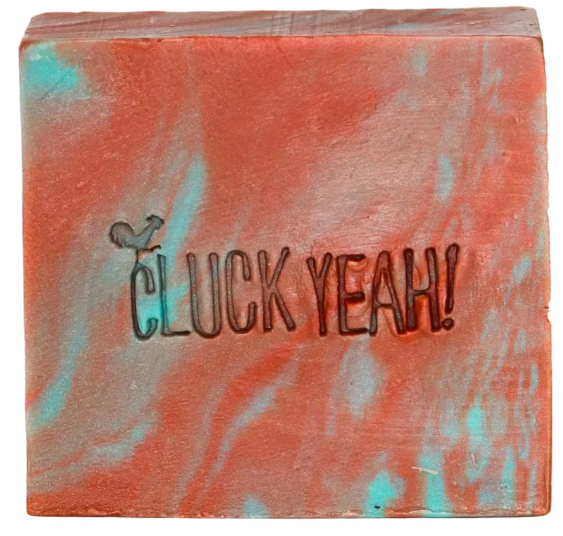 My Cluck Hut- Hickory & Suede •Cock Line• Small Batch Bar Soap- 5.5 oz.