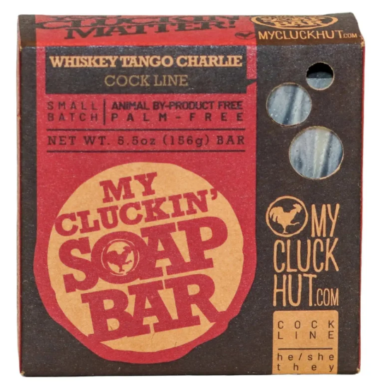 My Cluck Hut- Artisan Bar Soap- Whiskey Tango Charlie