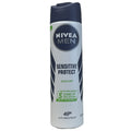 Nivea Men® Spray Anti-Perspirant •Sensitive Protect• Quick Dry 3 oz.