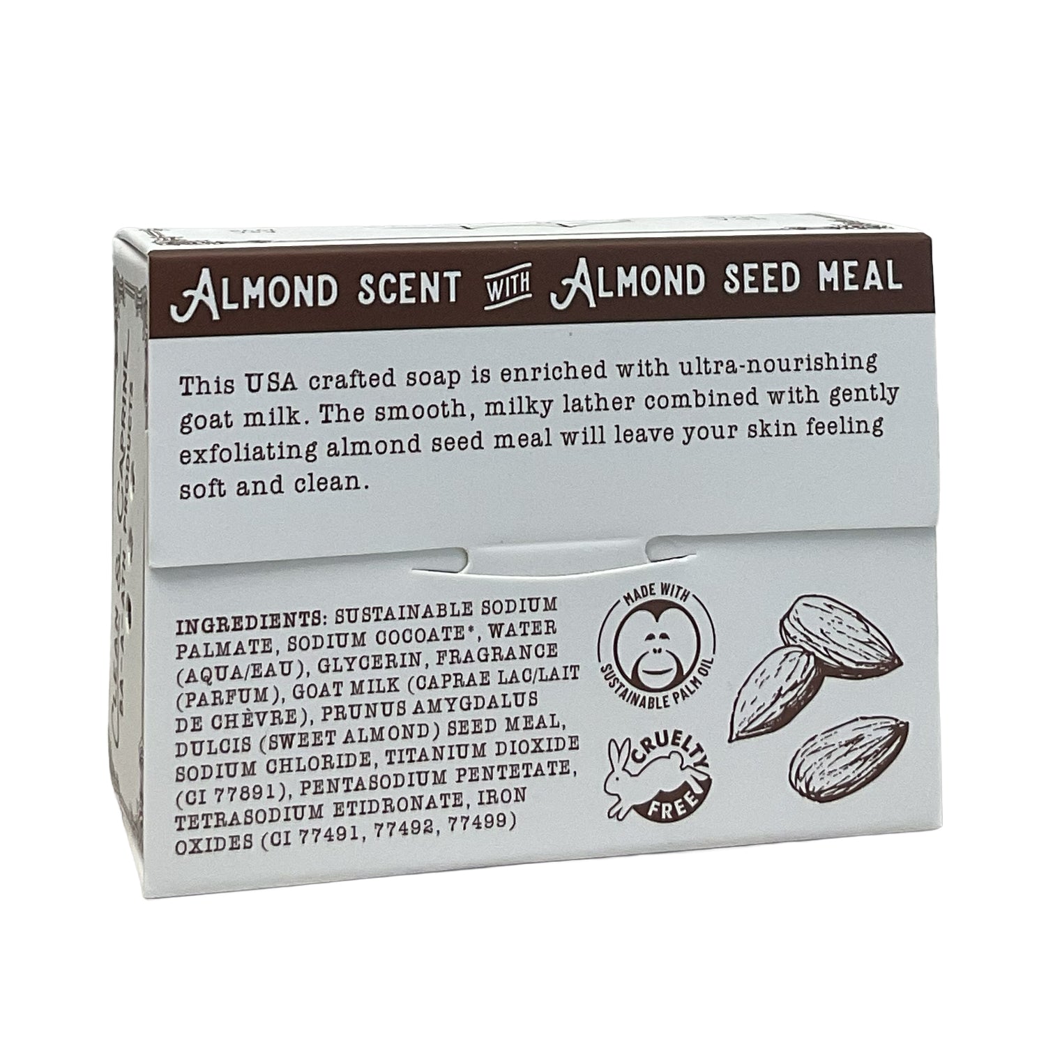 San Francisco Soap Company® Goat Milk- Bar Soap- Almond Scent 5 oz.