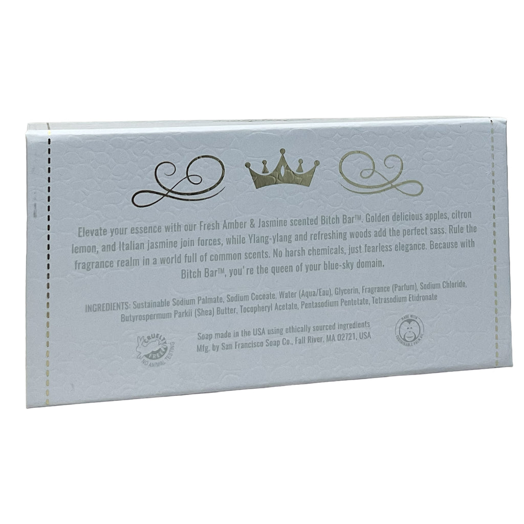 San Francisco Soap Company® •Fearless• Bitch Bar- Fresh Amber + Jasmine 10 oz.
