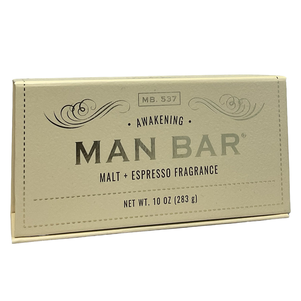 San Francisco Soap Company® •Awakening• Man Bar® Malt + Espresso Fragrance 10 oz.