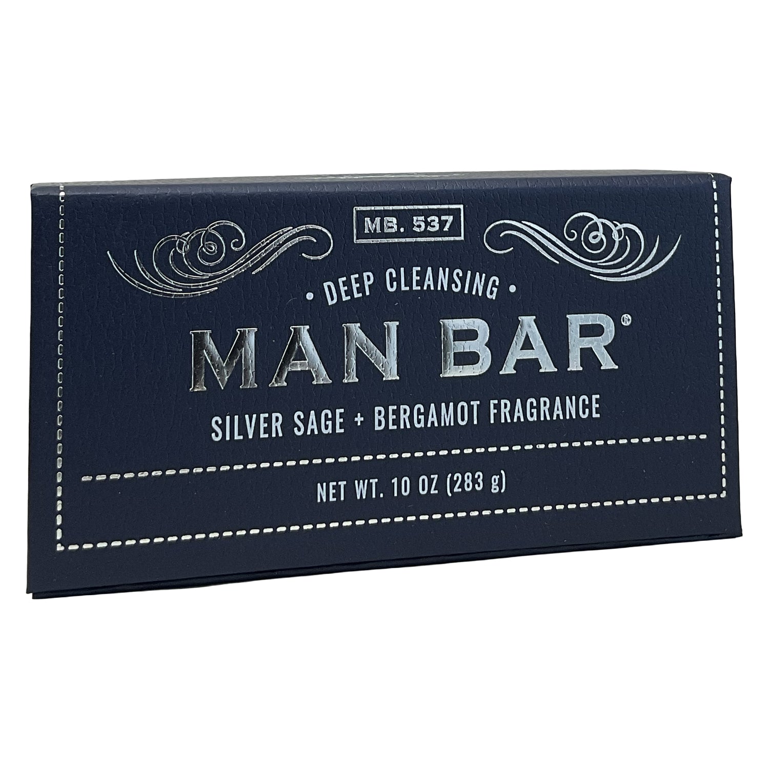 San Francisco Soap Company® •Deep Cleansing• Man Bar® Silver Sage + Bergamot Fragrance 10 oz.