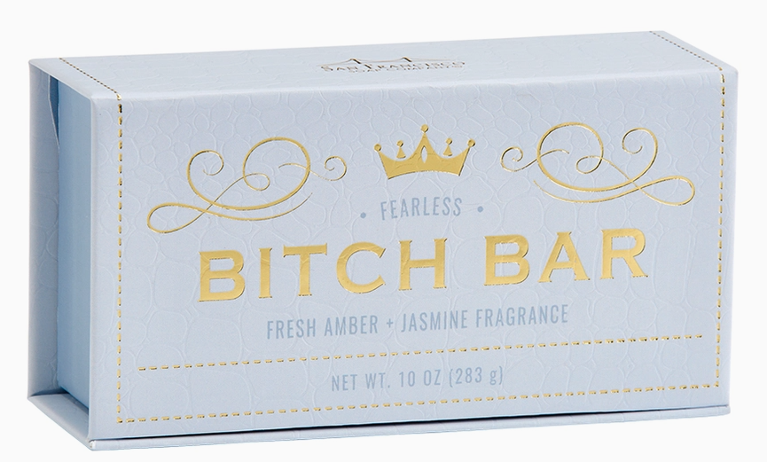 San Francisco Soap Co- Bitch Bar Fearless- Fresh Amber and Jasmine