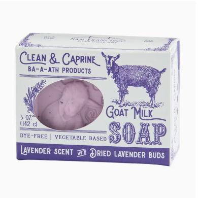 San Francisco Soap Co- Goat Milk 5oz Pressed Bar Soap- Lavender