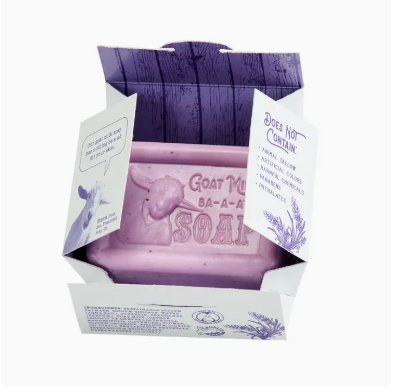 San Francisco Soap Co- Goat Milk 5oz Pressed Bar Soap- Lavender