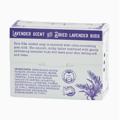 San Francisco Soap Co- Goat Milk 5oz Pressed Bar Soap- Lavender