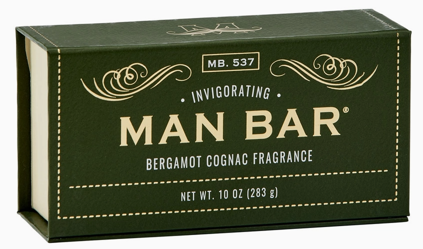 San Francisco Soap Co- 10oz Man Bar- Bergamot & Cognac