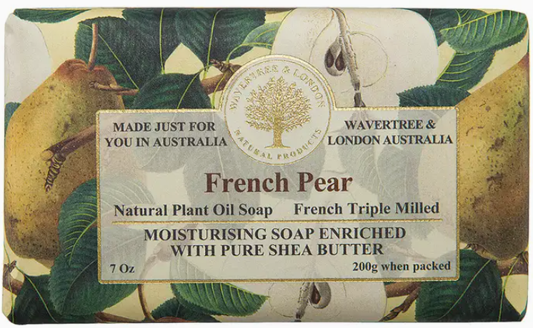 Wavertree and London- French Pear Luxury Soap Bars