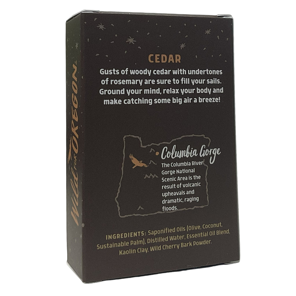 Wild for Oregon® •Columbia Gorge• Artisan Bar Soap- Cedar- 3.5 oz.