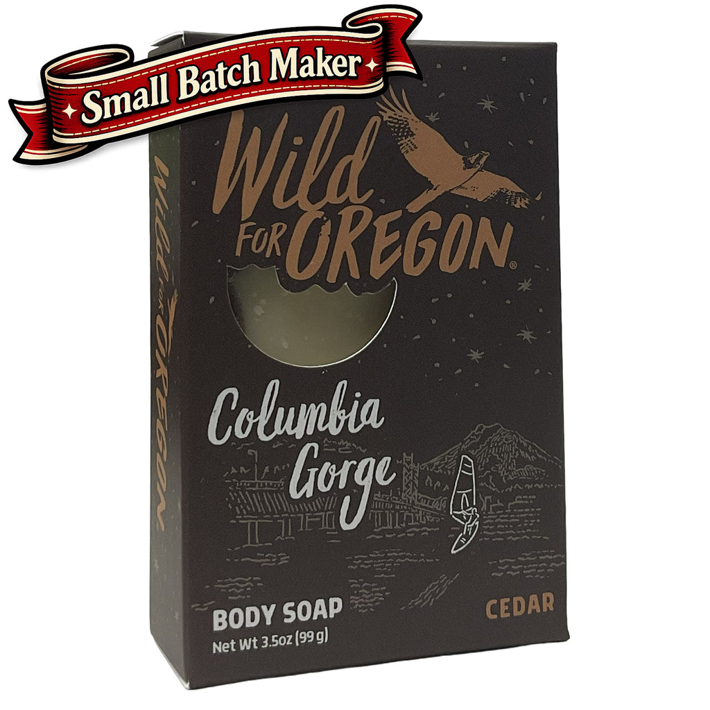 Wild for Oregon® •Columbia Gorge• Artisan Bar Soap- Cedar- 3.5 oz.