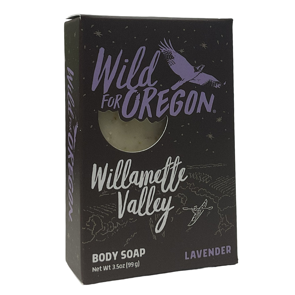 Wild for Oregon® •Willamette Valley• Artisan Bar Soap- Lavender- 3.5 oz.