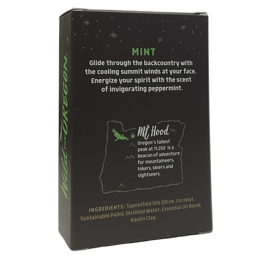 Wild for Oregon® •Mt. Hood• Artisan Bar Soap- Mint- 3.5 oz.