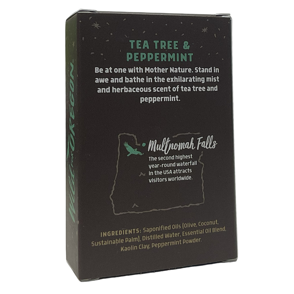 Wild for Oregon® •Multnomah Falls• Artisan Bar Soap- Tea Tree & Peppermint- 3.5 oz.
