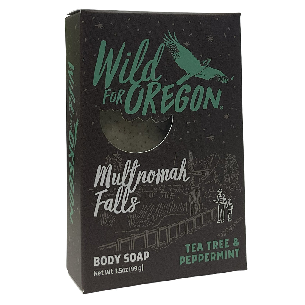 Wild for Oregon® •Multnomah Falls• Artisan Bar Soap- Tea Tree & Peppermint- 3.5 oz.