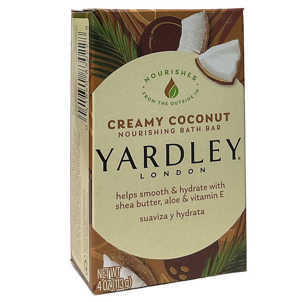 Yardley® London- Moisturizing Bath Bar- Creamy Coconut 4 oz.