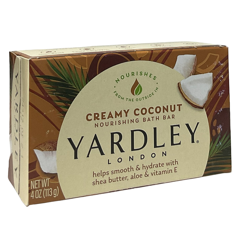 Yardley® London- Moisturizing Bath Bar- Creamy Coconut 4 oz.