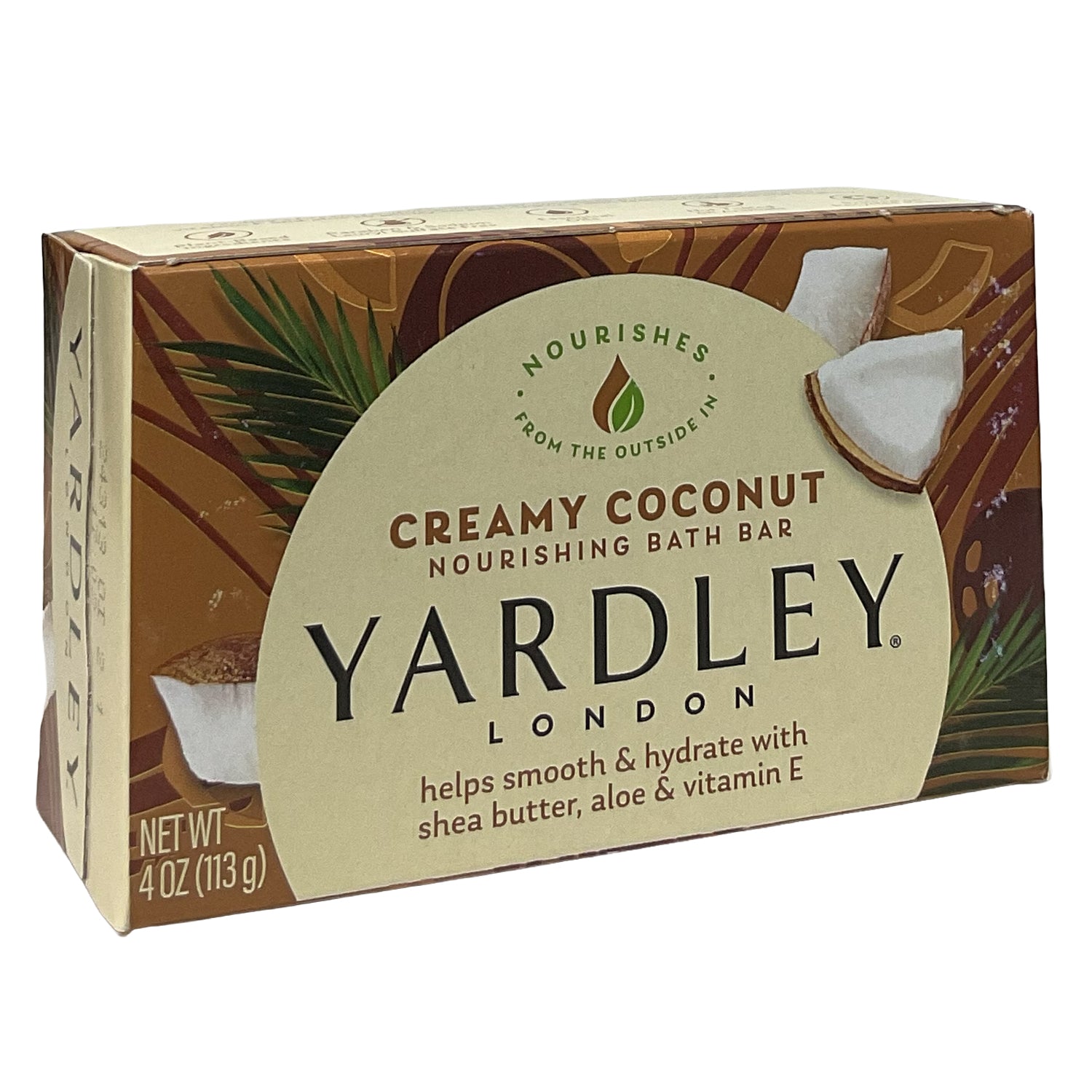 Yardley® London- Moisturizing Bath Bar- Creamy Coconut 4 oz.